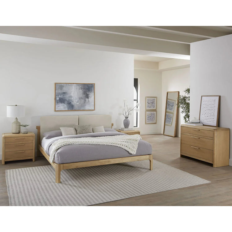 - Tanner Solid Ash Platform Bed