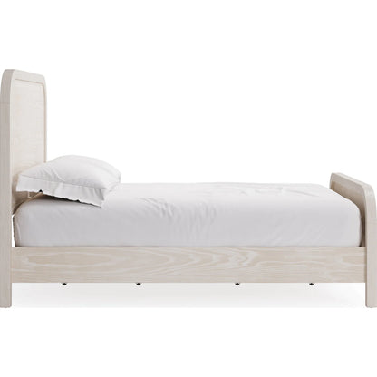 Drake Wood Platform Bed in Sugar