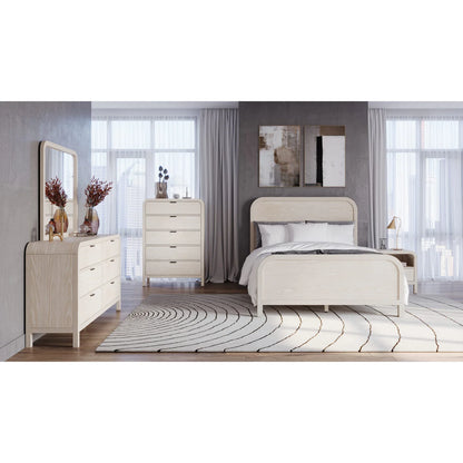 Drake Wood Platform Bed in Sugar