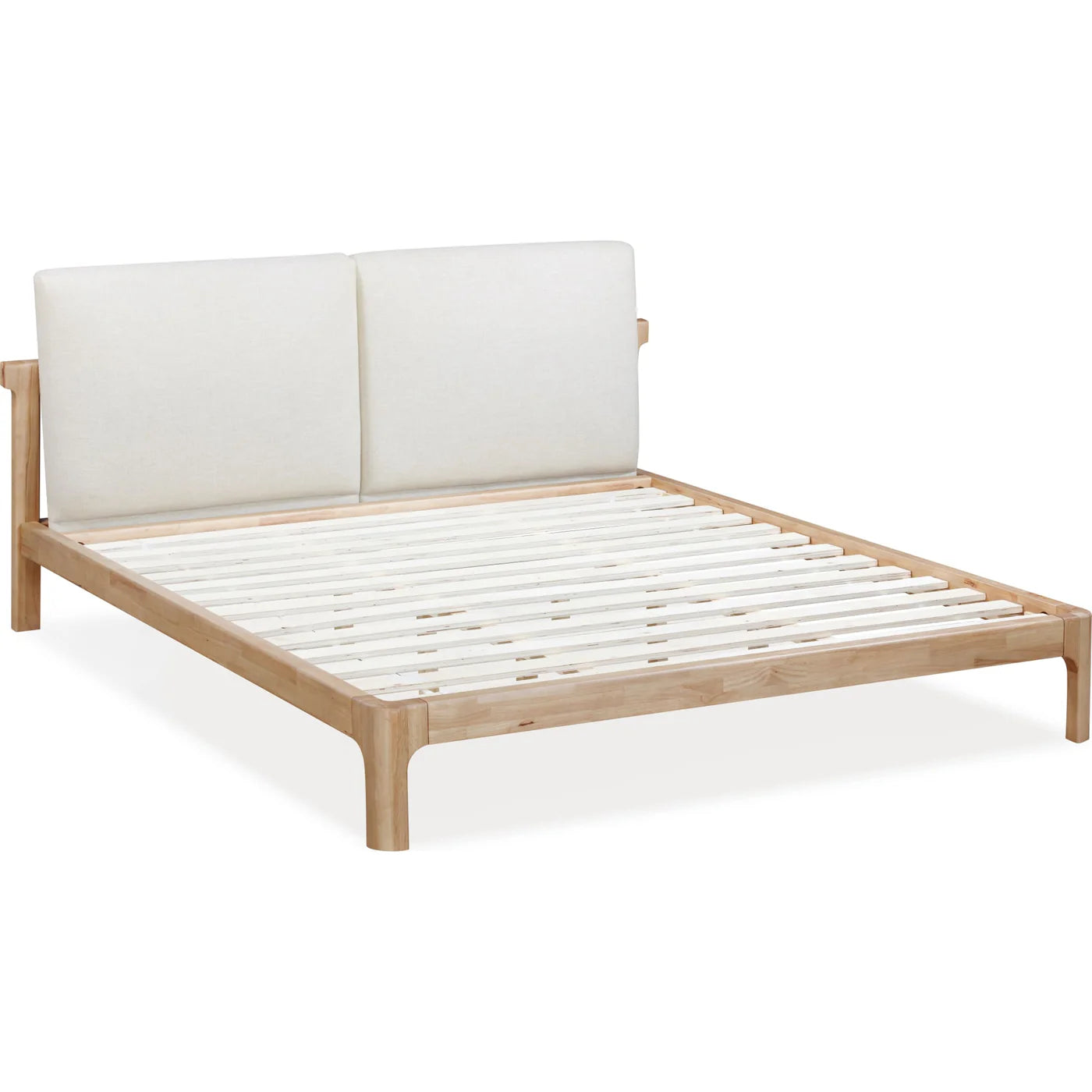 Furano Upholstered Cushion Bed in Ginger