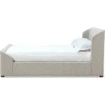 Kiki Upholstered Bed in Cotton Ball Boucle